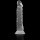 XRAY CLEAR DILDO TRANSPARENTE 21CM X 4CM