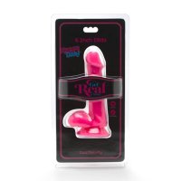 WERDEN SIE REAL - HAPPY DICKS DILDO 12 CM BÄLLE ROSA