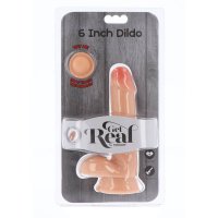 WERDEN SIE REAL - DUAL DENSITY DILDO 17 CM EIERHAUT