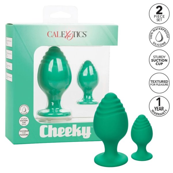 CALEX CHEEKY BUTTPLUG - GRÜN