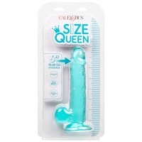 CALEX GRÖSSE QUEEN DILDO - BLAU 15.3 CM