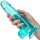 CALEX GRÖSSE QUEEN DILDO - BLAU 15.3 CM