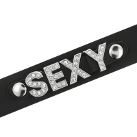 COQUETTE CHIC DESIRE - SEXY VEGANES LEDER-Halsband