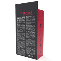 DARKNESS - HALSBAND MIT NIPPELKlammern SCHWARZ