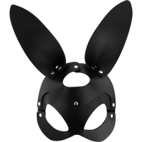 COQUETTE CHIC DESIRE - VEGANE LEDERMASKE MIT HASENOHREN