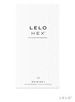 LELO - HEX CONDOM BOX 12 UNITS