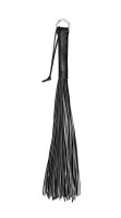 Leather Black Whip Soft - 70 Strings