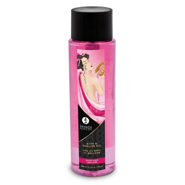 SHUNGA Kissable Bath & Shower Gel Frosted Cherry 370ml