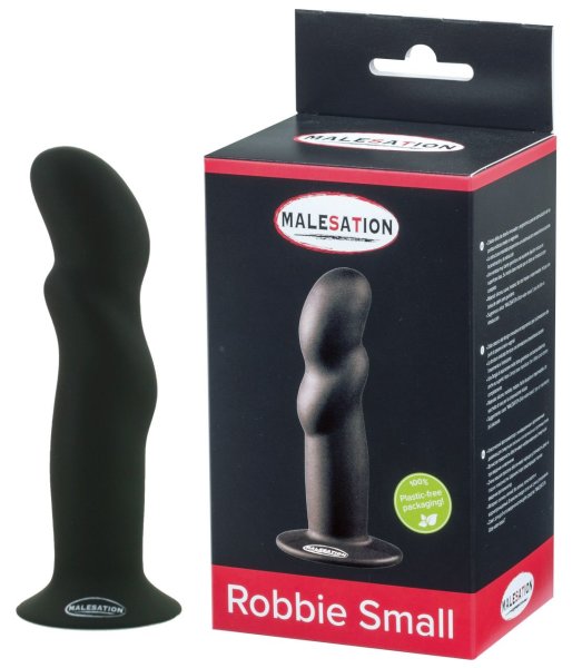 umschnalldildo für ihn MALESATION Robbie Dildo klein schwarz, 59,00 €