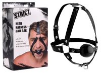 STRICT Head Harness with Ball Gag