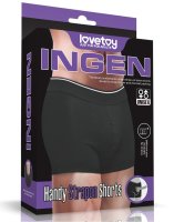 LoveToy - Unisex Strap-On Shorts Größe L -...